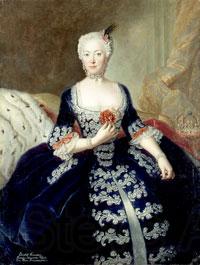 PESNE, Antoine Portrait of Elisabeth Christine von Braunschweig Bevern